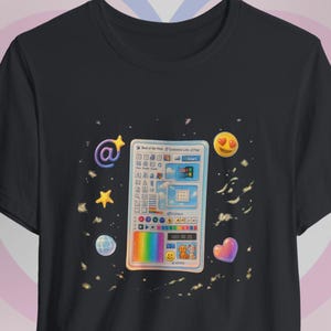 Y2K Kidcore Frutiger Aero T-Shirt | Nostalgic Unisex Tee for 2000s Aesthetic | Weirdcore Gift, Old Computer Design, Retro Shirt, Vintage