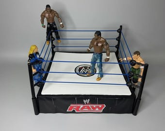 WWF レスリングフィギュア 6体セット WWEサバイバーシリーズリング（1996～2001年ヴィンテージアクション