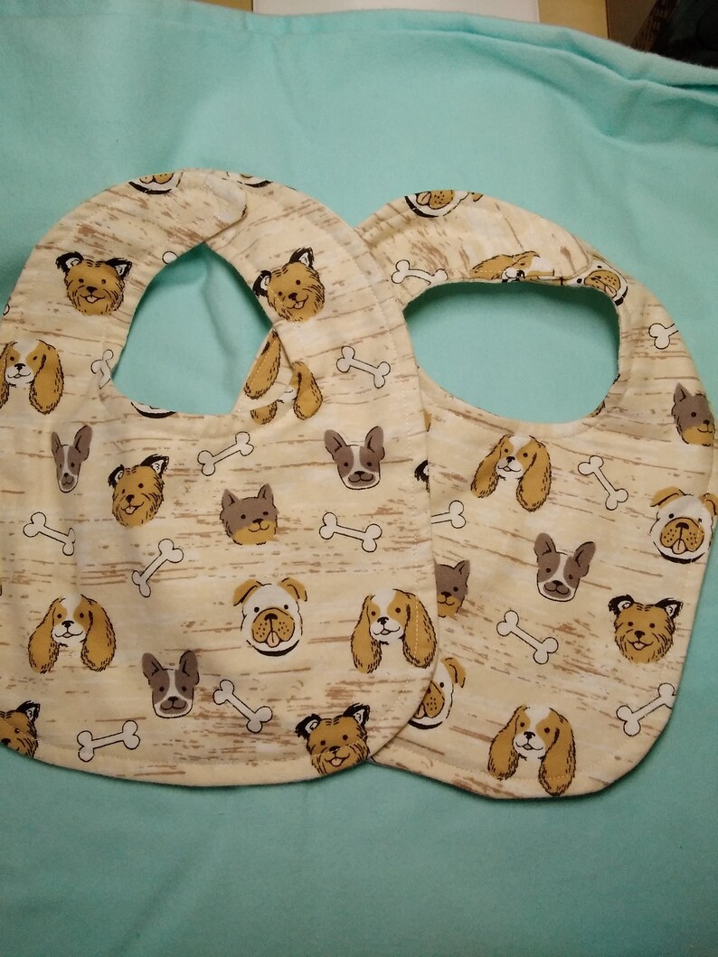 flannel bibs