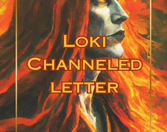 Loki | Channeled Message  - 1 to 5 Paragraphs or Questions | Rune Reading [DIGITAL DELIVERY]