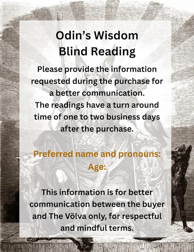 Odin's Wisdom | The All-Father Blind Reading | Norse Gods Channeled Message 1 to 5 Paragraphs image 4