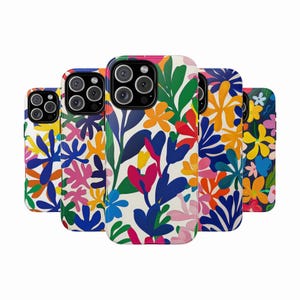 Matisse Phone Case – Colorful Abstract Design for iPhone 16/15/14/13/12/11, Samsung Galaxy S25/S24, Pixel 9/8/7/6 - Art Print