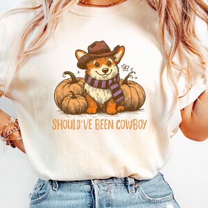 Should&#39;ve Been Cowboy Shirt, Western Halloween Girls Shirt, Halloween Cowboy Shirt, Funny Cowgirl Halloween Shirt, Spooky Western Halloween