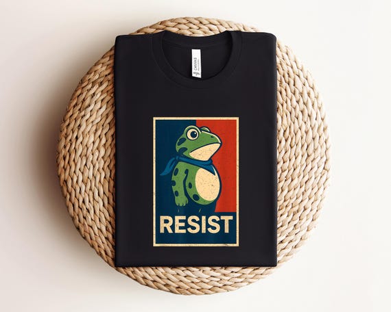 Portland Frog Protest Shirt, Anti ICE Shirt, FDT Shirt, Resistance Tee, I Stand With Frog Shirt, No Kings Day Shirt