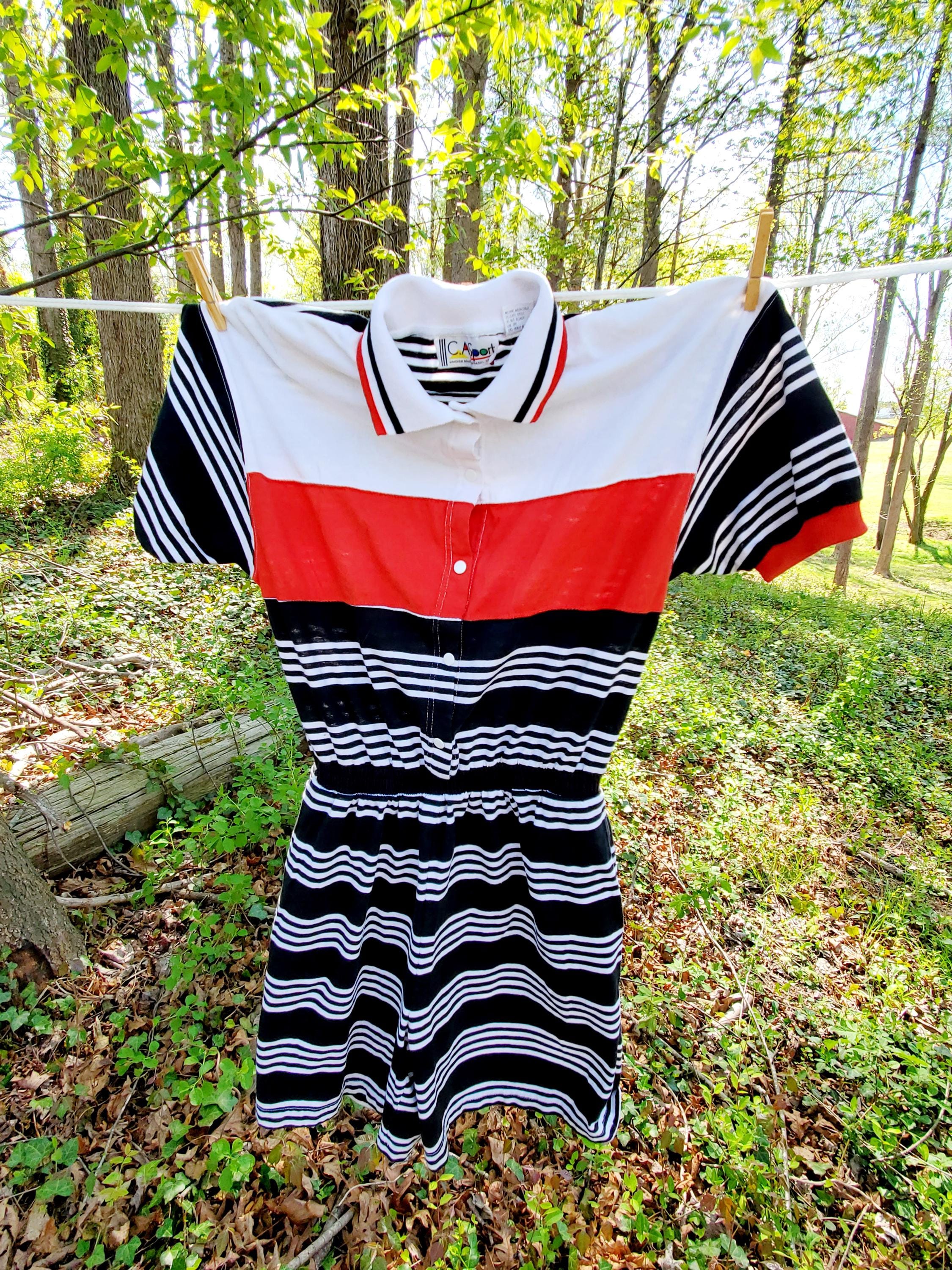 Red Polo Dress - Etsy
