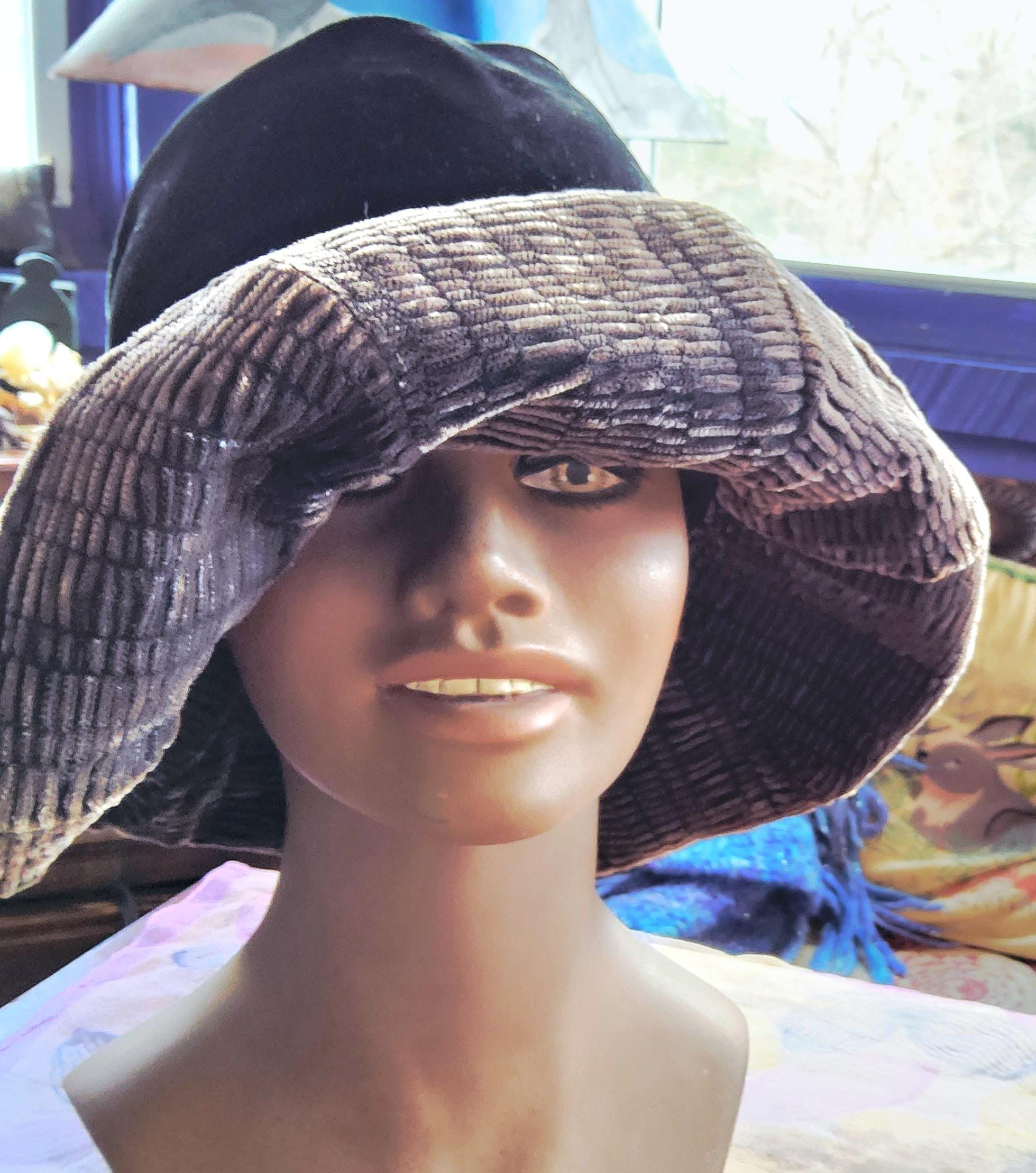1940s Wide Brimmed Hat - Etsy