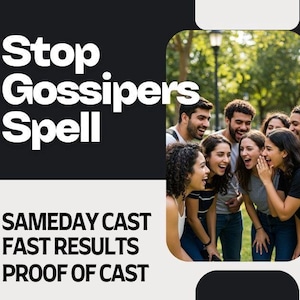 STOP GOSSIPERS POWERFUL Spell | Silence Gossip | End Rumors | Stop Lies | Protection Spell | Peaceful Life | Anti-Gossip Spell