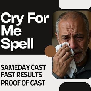 Unstoppable CRY FOR ME Spell | Regret Spell | Deep Longing | Emotional Pain | Miss Me | Obsession | Reverse Heartbreak
