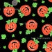 Jack-O-Lantern Halloween Fabric*Sold By The Half Yard