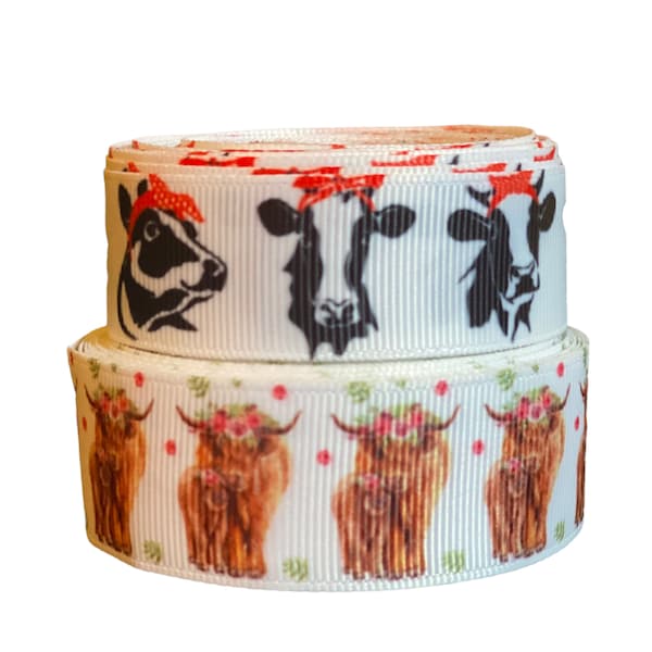 Cow Ribbon - Etsy
