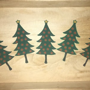Christmas Tree Fabric Sew-On Appliqué