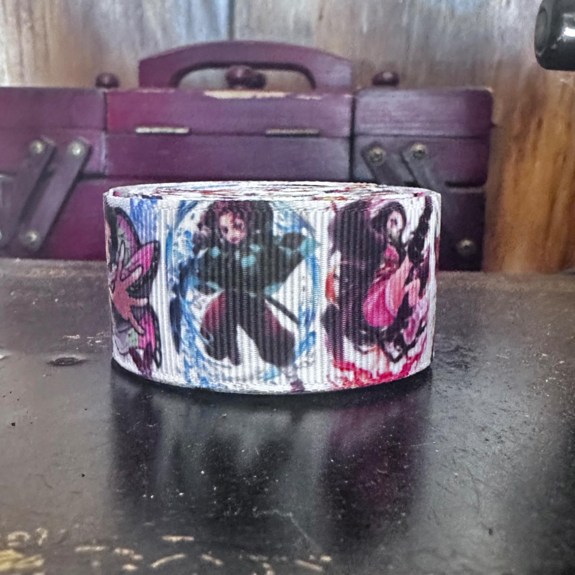 Anime Girl Grosgrain Ribbon 1