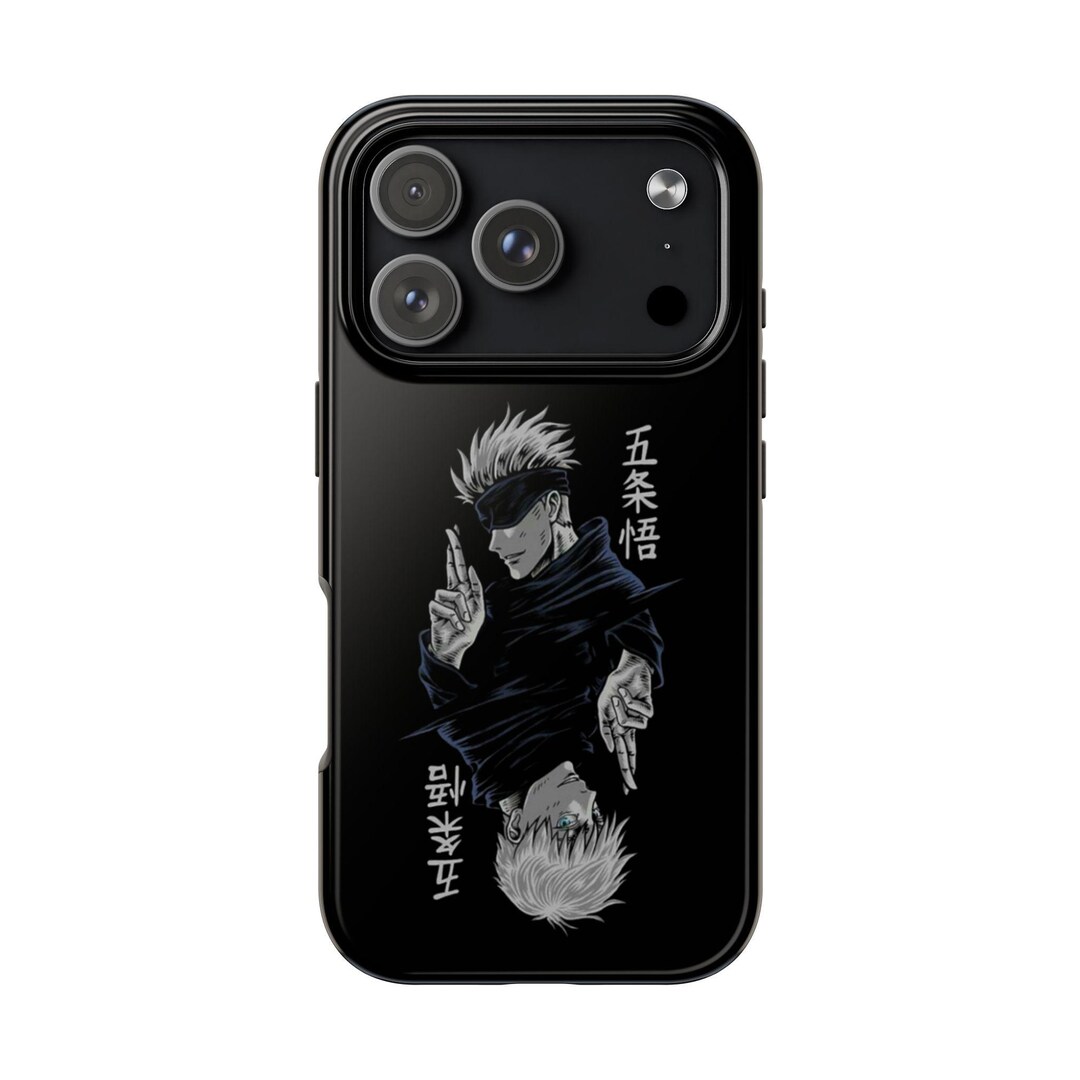Jujutsu Kaisen Satoru Gojo Phone Case, Anime Phone Case, iPhone 16 Pro ...