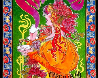 Pink Floyd 1966 Concert Poster 13"x19"