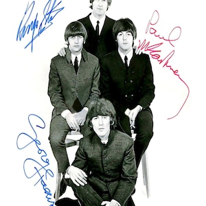 Beatles Autographs - Etsy