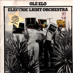 Electric Light Orchestra - Olé ELO 1976 Vinyl Record LP - Mint+
