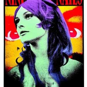 Nine Inch Nails Concert Poster September 24, 1994 Seattle Center Arena - 13x19