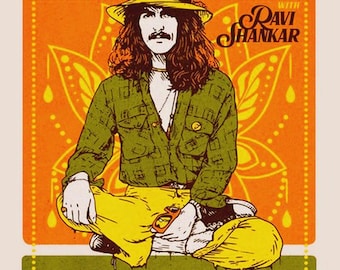 George Harrison Poster - The Forum in LA on November 11th & 12th. 1974