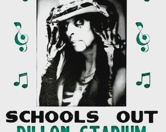 Alice Cooper 1972 Concert Poster 13"x19"