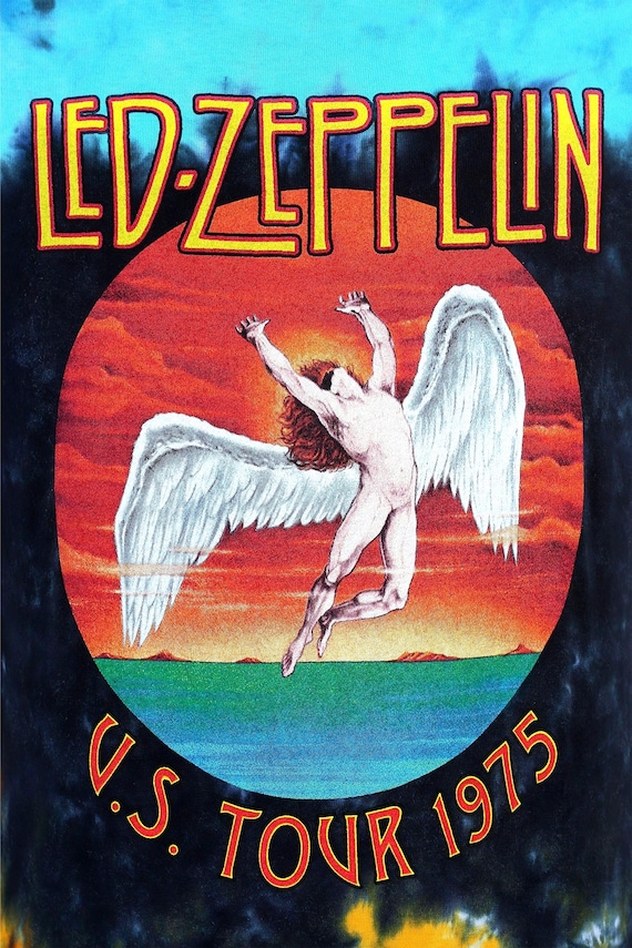 Led Zeppelin 1975 US Tour Poster 13