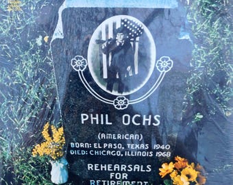 Phil Ochs - Rehearsals For Retirement 1969 Vinyl Record LP - New-Sealed!