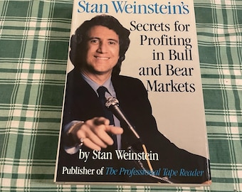 Stan Weinstein's Secrets for Profiting In Bull & Bear Markets Signed Copy 1st Ed