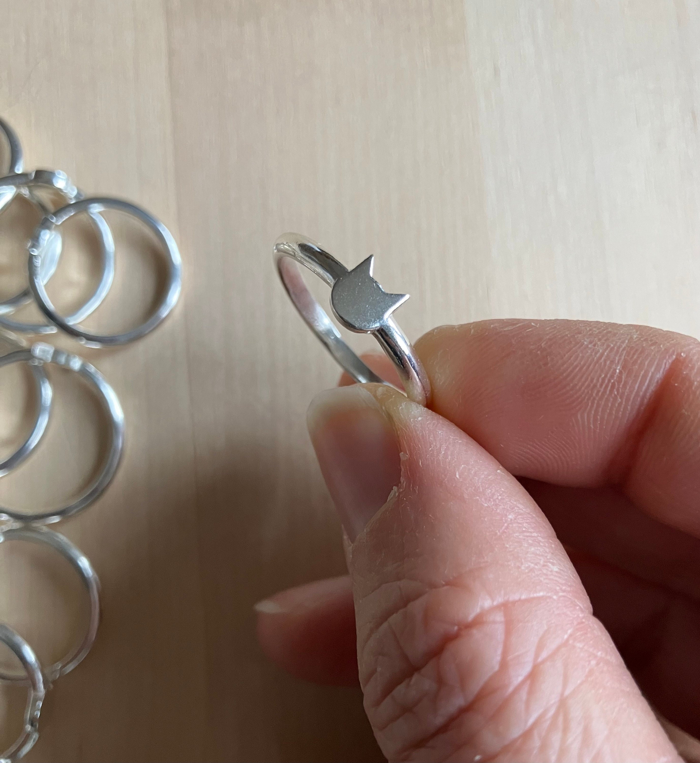 Cat Ring, Cat Jewelry, Cat Head, Kitty Ring, minimalist cat jewelry, silver ring, cats, cat person, Gift for Cat Lover