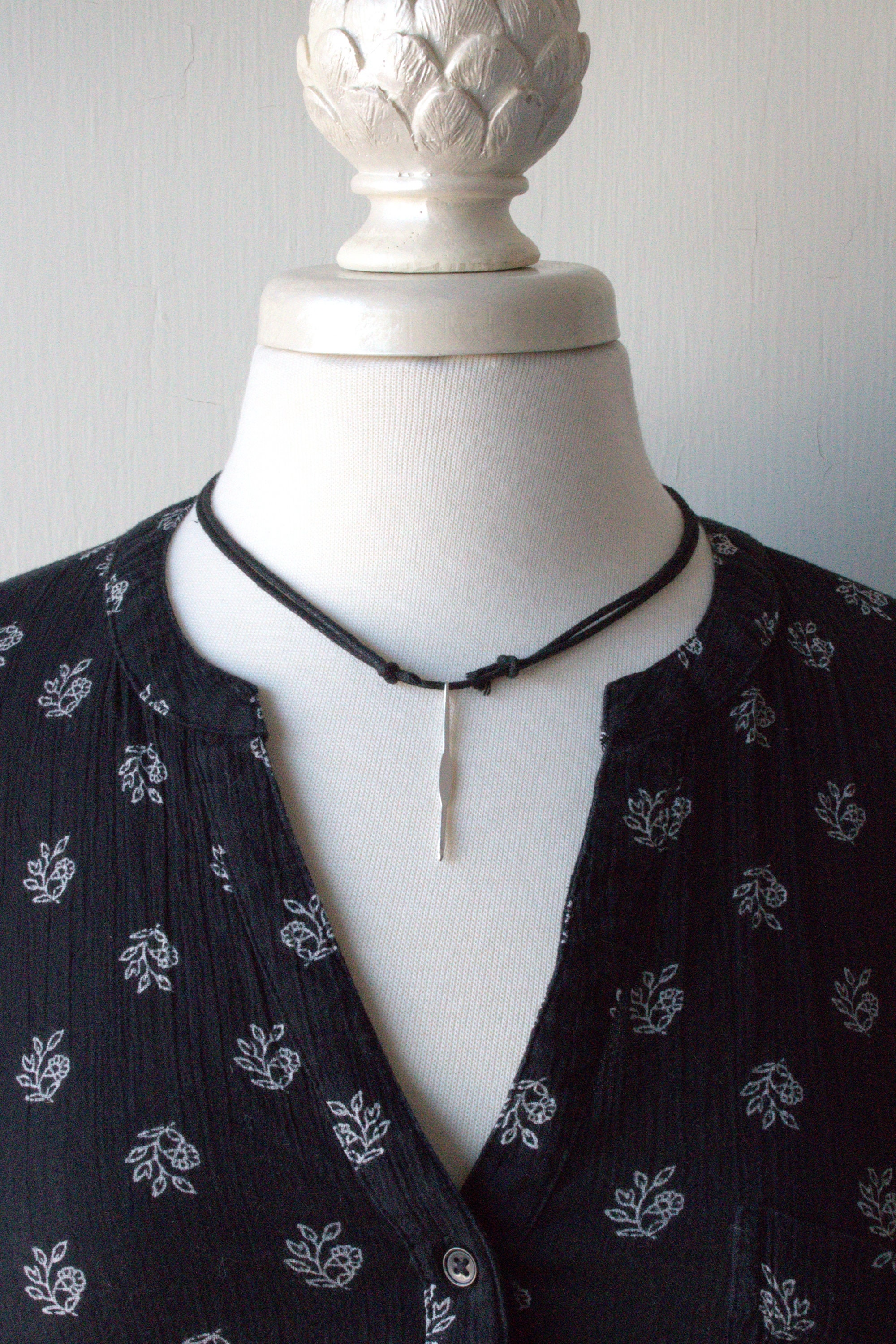 Tiny Crochet Hook Pendant - Thumbnail 3