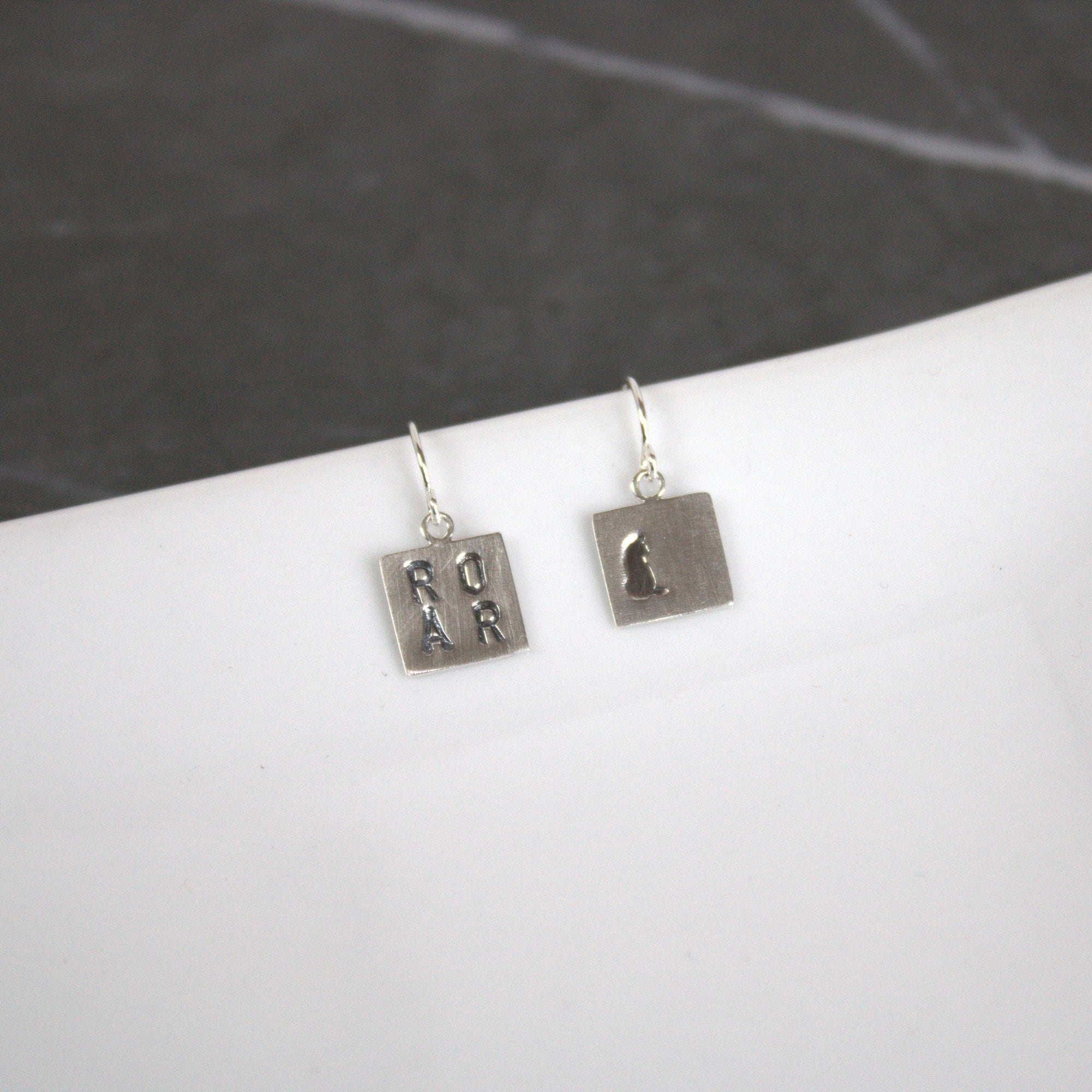 Cat earrings