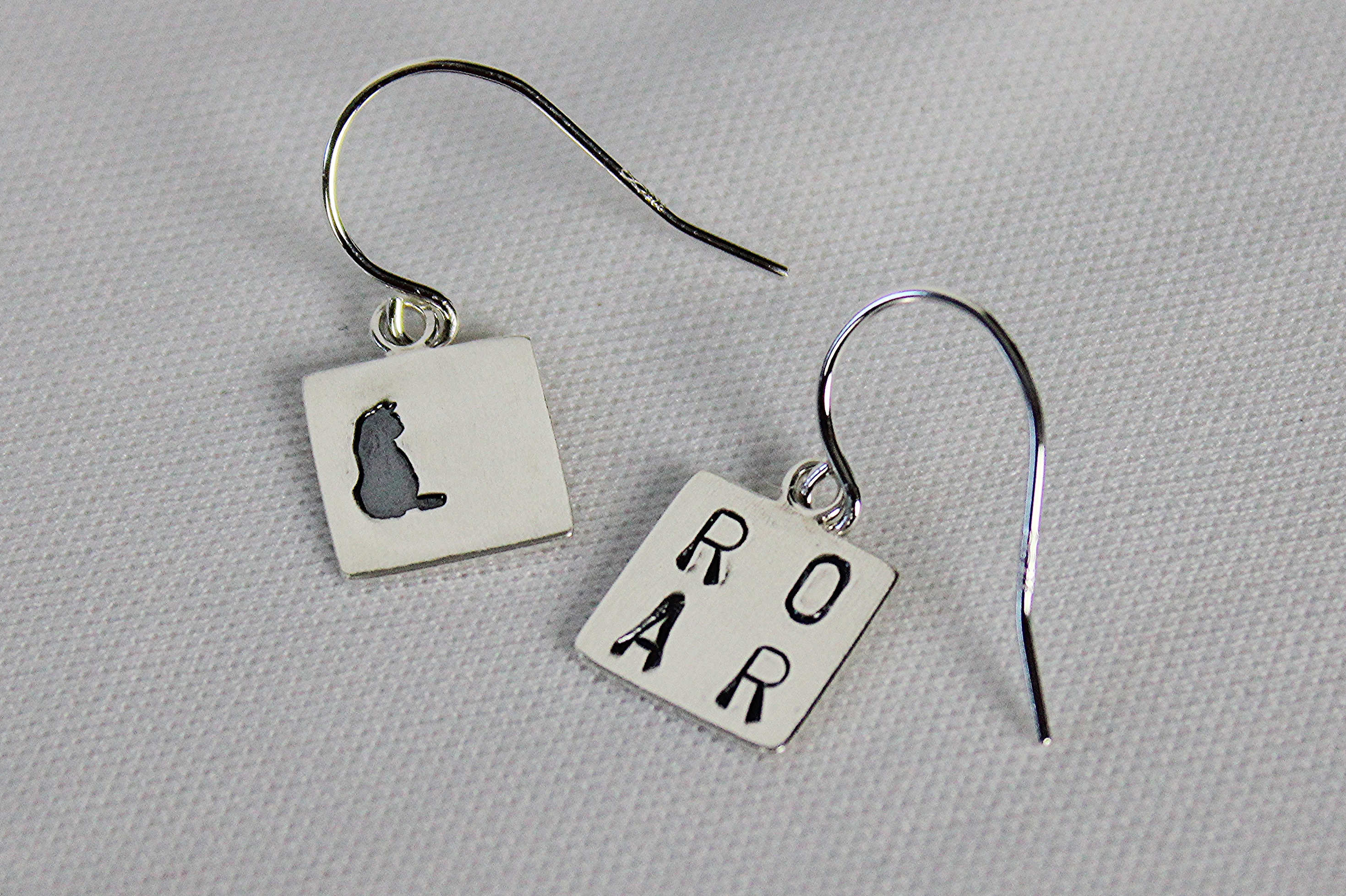 Cat earrings - Thumbnail 3