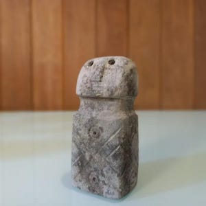 Primitive Stone Statue, Stone Sculptue, Hand Carved, Stone Figurines, Decorative Art Object, Antique Statue, Home Decoration LO11