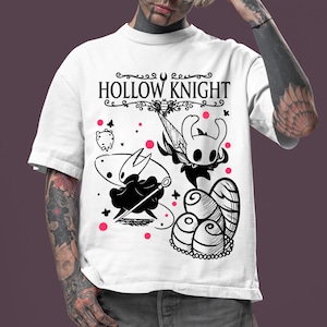 Hollow Knight T-Shirt, Gaming Hollow Knight Tee, Indie Game Shirt, Gamer Gift Shirt, Hollow Knight Merch, Metroidvania Shirt, Video Game Tee