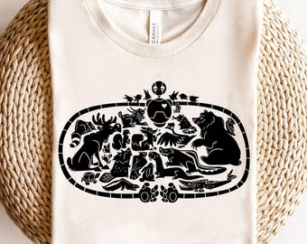 The Wild Robot-T-shirt, uniseks scifi-fan-T-shirt