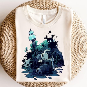 Hollow Knight T-Shirt, Gaming Hollow Knight Tee, Indie Game Shirt, Gamer Gift Shirt, Hollow Knight Merch, Metroidvania Shirt, Video Game Tee