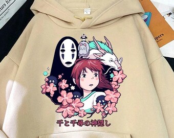 Sudadera con capucha de anime, sudadera con estampado de anime estilo japonés, regalo para otakus