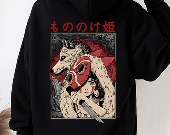 Sudadera con capucha de anime, sudadera con estampado de anime estilo japonés, regalo para otakus