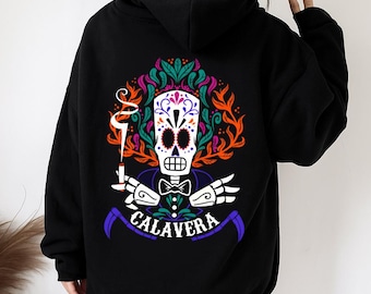 Grim Fandango Manny Calavera Hoodie, Retro Gaming Hoodie, Classic Adventure Game Graphic Sweater