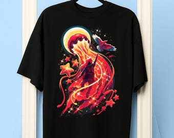 Celeste Game Shirt, Madeline Pixel Art Tee, Indie Platformer Gamer T-Shirt, Retro Video Game Top