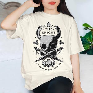 Hollow Knight T-Shirt, Gaming Hollow Knight Tee, Indie Game Shirt, Gamer Gift Shirt, Hollow Knight Merch, Metroidvania Shirt, Video Game Tee