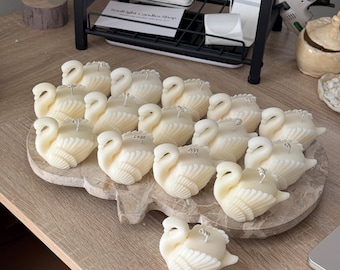 Wholesale Swan Elegant Decorative Soy, Beeswax Candle, Unique Gift for Home, Weddings Anniversary Special Occasions Corporate Custom Candles