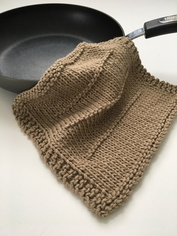 Home & Living Kitchen & Dining Linens Knit Dish Cloth Linen Dish Cloth ...
