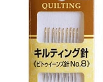 Quilt Needle CLOVER no.8/ Japanese Hand Quilting Needle