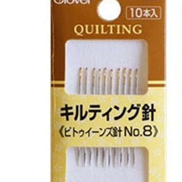 Quilt Needle CLOVER no.8/ Japanese Hand Quilting Needle