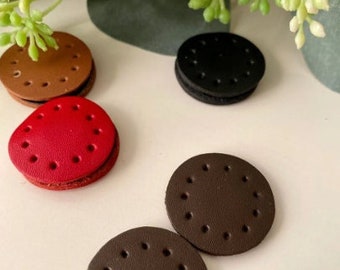 Genuine Soft Leather Magnetic Closure Made in Korea