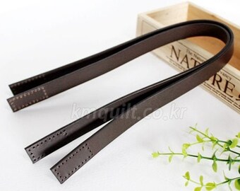 2 Genuine Leather Handles 24–25" Made in Korea - 2018