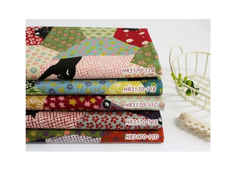 Cotton 1/2y Japan Quilt Gate Fabric/ High Quality Metalic Etsy