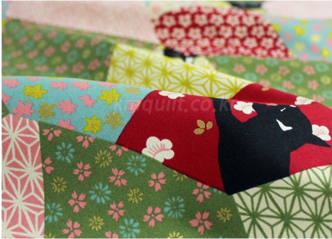 Cotton 1/2y Japan Quilt Gate Fabric/ High Quality 100 Cotton Etsy