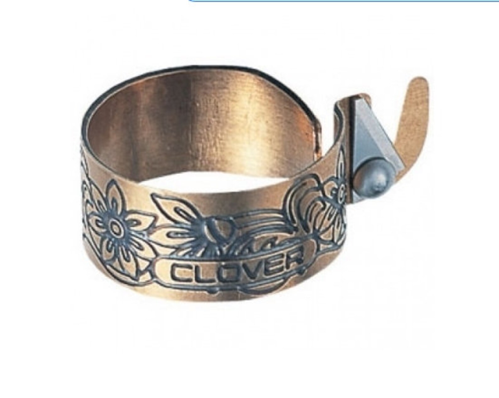 Clover Thread Cutter Ring Adjustable Ring Size Antique Brass Etsy