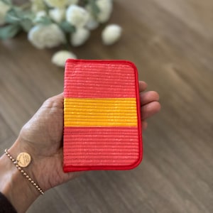 Korean Traditional Patchwork Card Holder Traditional Korean Style Fine Quilting l Korean Souvenir