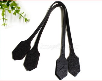 2 Leather Handles 23” (58cm) - 570-2KM/ 2pc 1pair Leather Strap Handle, Best quality simple leather handle made in South Korea